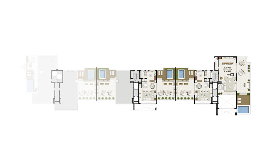 Planta Baixa Unidades Duplex